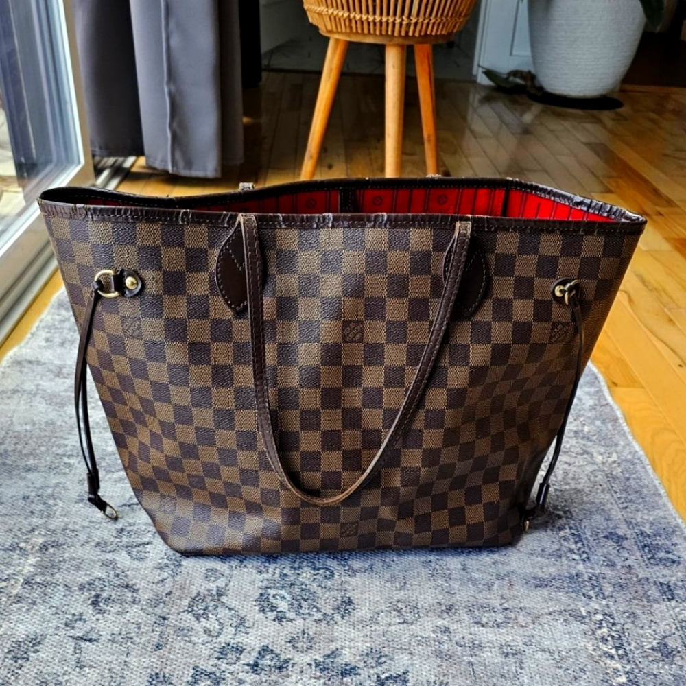 Louis Vuitton Damier Ebene Neverfull MM